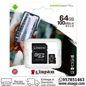 MicroSD Kingston 64GB SDCS264GB