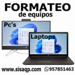 Formateo de equipos en Arequipa