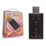 ADAPTADOR DE SONIDO GENERICO USB VIRTUAL 7.1