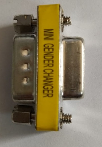 Adaptador DB9 macho a DB9 hembra Cerrxian cambiador de genero