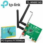 Tarjeta red Tplink TL-WN881ND PCIe inalambrica 2 antenas