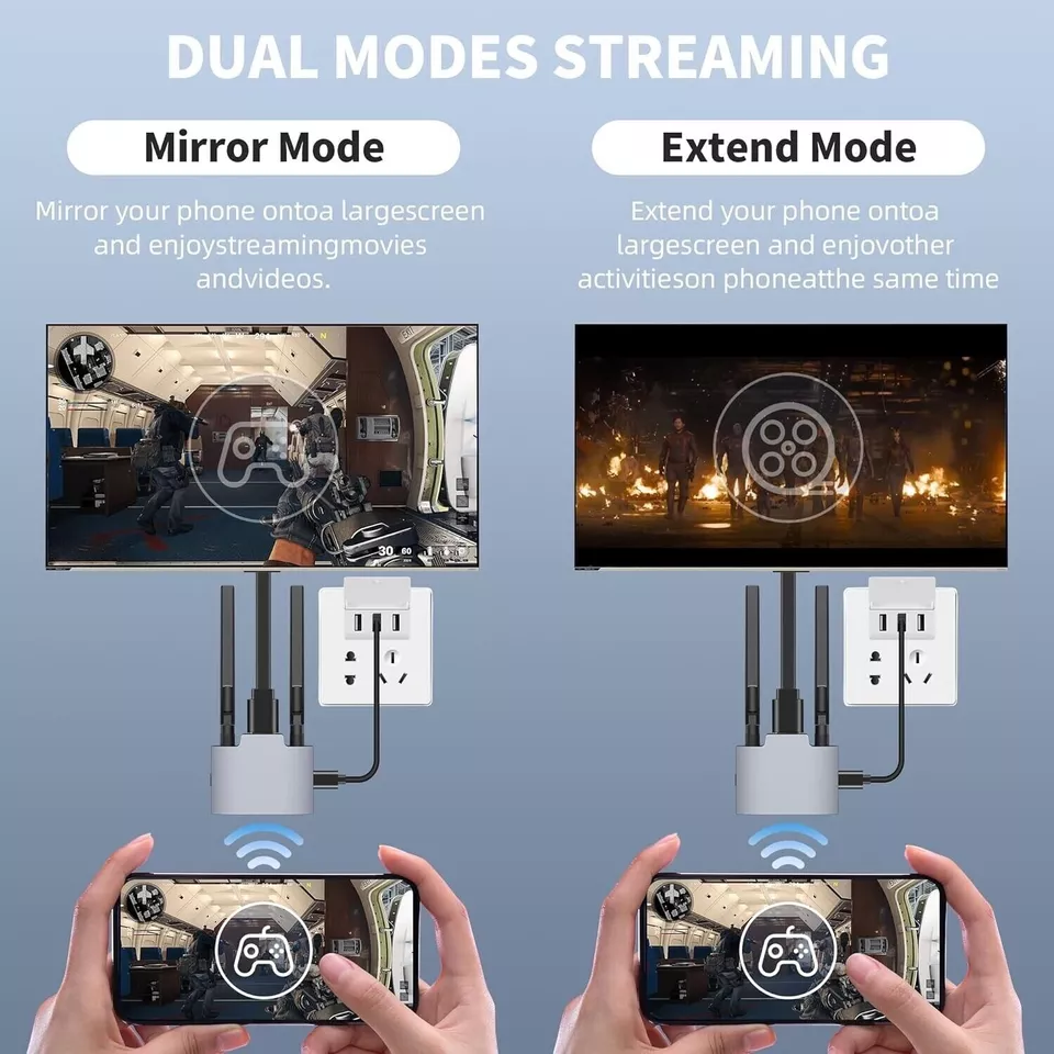Adaptador Braidol Q4 Hdmi 5G inalambrico