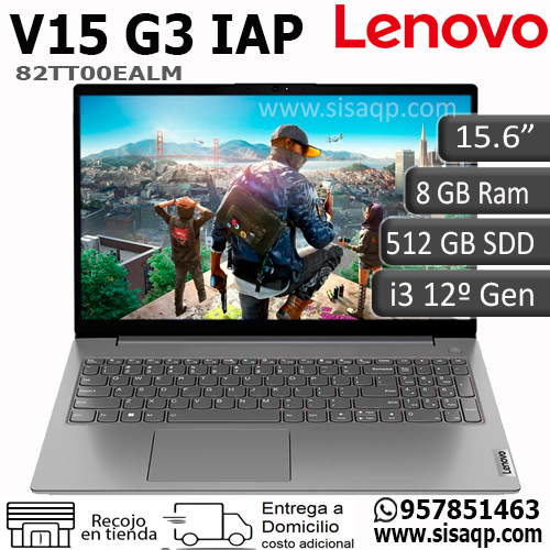 Laptop Lenovo V15 G3 IAP 82TT00EALM Core i3-1215u