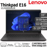Laptop Lenovo Thinkpad E16 I5-1335U 21JQ0008LM