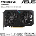 Tarjeta de video Asus RTX3060 V2 OC Edition DUAL-RTX3060-O12G-V2