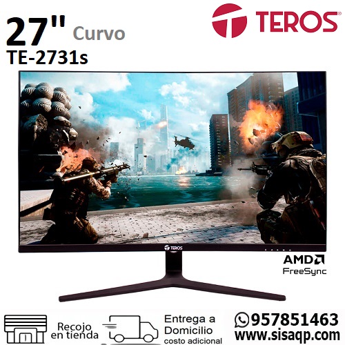Monitor Teros Te-2731s 27 Curvo