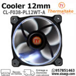 Cooler Thermaltake CL-F038-PL12WT-A 12mm Blanco Led