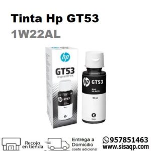 Tinta Hp GT53 1W22AL