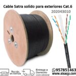 Cable Satra Exteriores 202043010 Solido