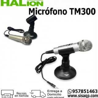 Microfono con pedestal Halion TM-300