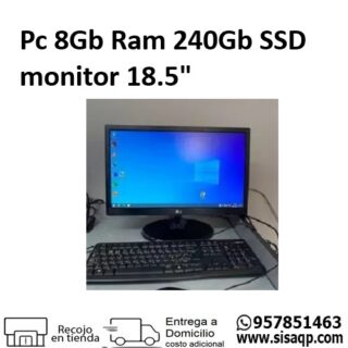 Pc pequeña administrativa o estudiante