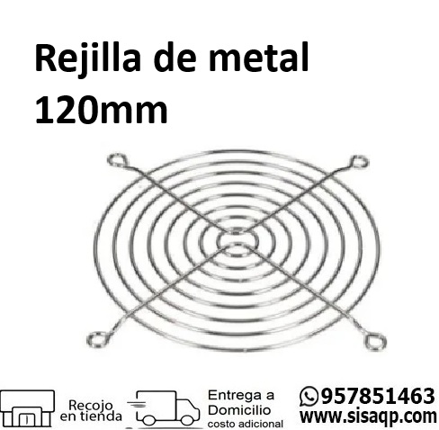 Rejilla de metal 120mm