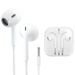 Audifono Blanco con cable 3.5mm y control de volumen