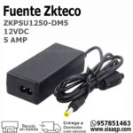Fuente Zkteco ZKPSU1250-DM5 12VDC/5AMP