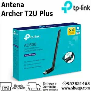 Mejora la velocidad y cobertura Wi-Fi de tu PC con el Adaptador USB Dual Band TP-Link Archer T2U Plus.