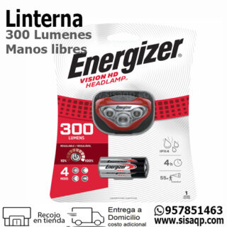 Linterna Energizer manos libres Led 300Lm