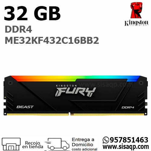 Memoria Kingston 32GB ME32KF432C16BB2 RGB 3.20G DDR4