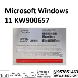 Microsoft Windows11 KW900657 Home 64bit español 1 PK DSP