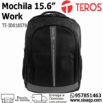 Mochila Teros TE-IDS18570 Work 15.6 NegroGris