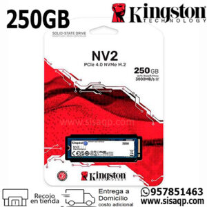 SSD Kingston 250GB SNV2S250G Nv2 M.2 Nvme