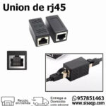 Union de RJ45 Negro