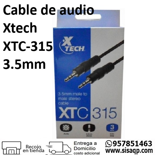 Cable Xtech de audio XTC-315