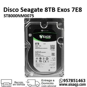Disco Seagate 8TB Exos 7E8 ST8000NM0075