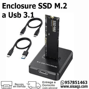 ESTACION DE ACOPLAMIENTO PARA SSD M.2 NVMe