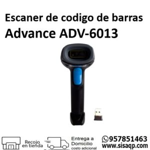 Escaner Advance ADV-6013 de codigo de barras