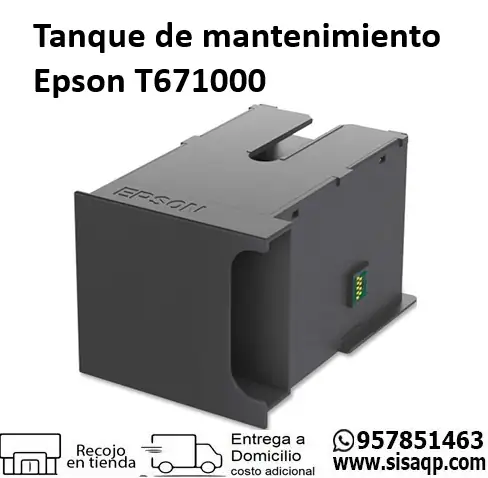 Tanque de mantenimiento Epson T671000