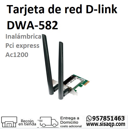 Tarjeta Dlink DWA-582 inalambrica