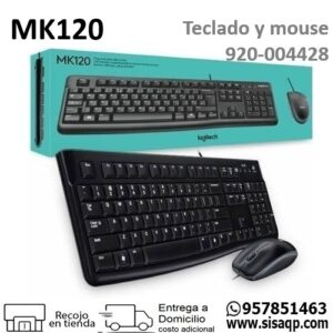 Teclado y Mouse Logitech MK120