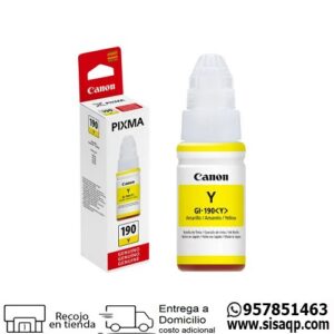 Tinta Canon GI-190 Amarillo