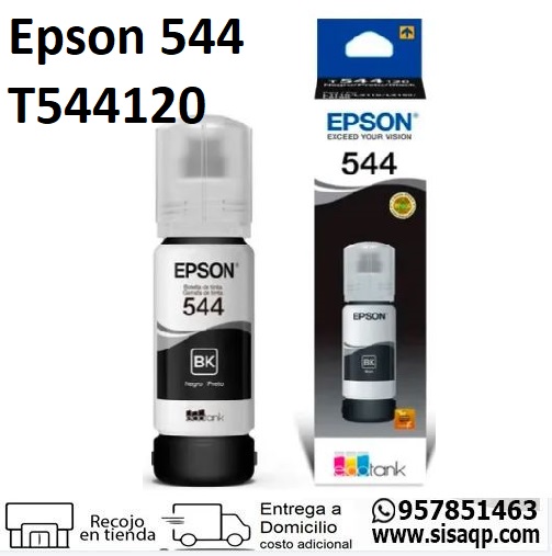 Tinta Epson 544 Negra T544120