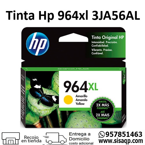 Tinta Hp 964xl 3JA56AL amarillo