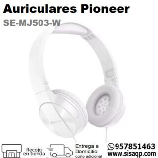 Auriculares Pioneer SE-MJ503-W Blanco