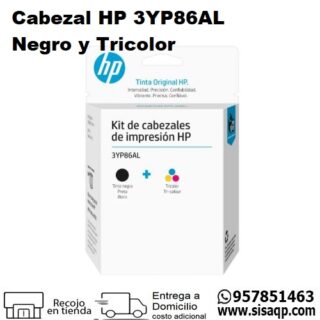Cabezal HP 3YP86AL Tricolor y Negro