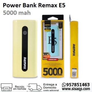 Power Bank Remax E5 5000MAH