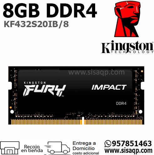 Sodimm Kingston 8GB KF432S20IB