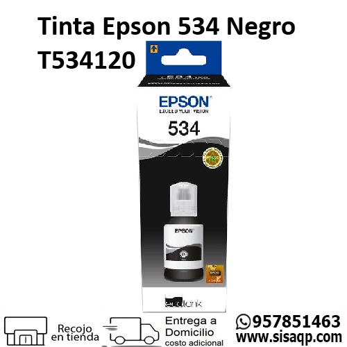 Tinta Epson 534 T534120