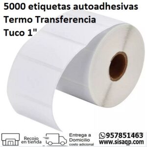 Etiquetas Tuco 1 5000 etiquetas autoadhesivas termo transferencia