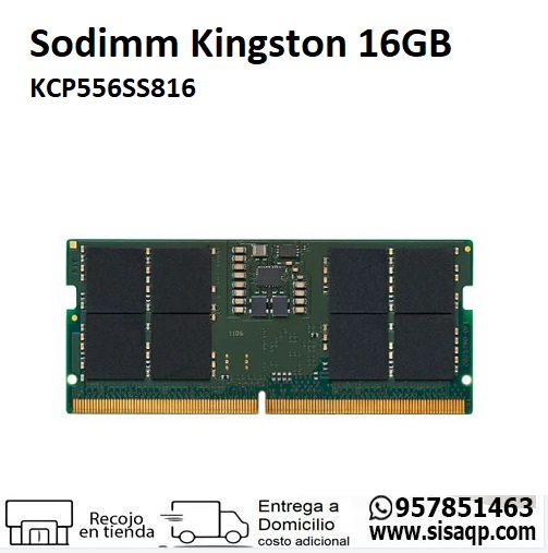 Sodimm Kingston 16GB KCP556SS816 DDR5
