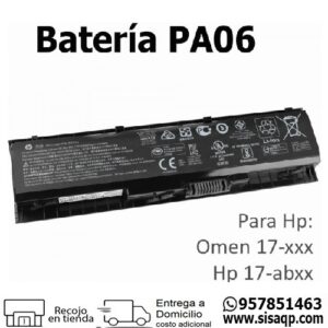 Bateria Hp PA06 10.95v 62wh
