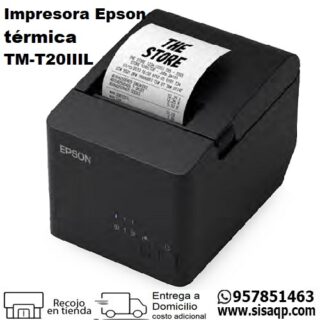 Impresora Epson TM-T20IIIL Termica