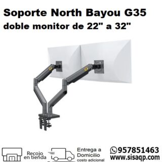 Soporte North Bayou G35 doble monitor