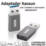 Adaptador Usb C Hembra a USB Macho, Xaosun, 2 x caja, B083XXLW77