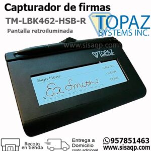 Topaz TM-LBK462-HSB-R Capturador de firmas electronicas