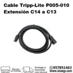 Cable Tripp-Lite P005-010 Extension C14 a C13 3.05mtrs 250V 15A 14AWG