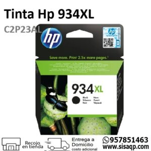 Tinta Hp 934XL Negro C2P23AL