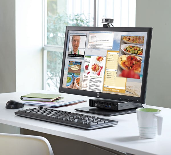 Centro de Trabajo Hp G1V61AA para monitores
